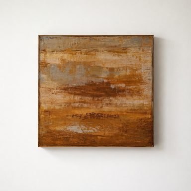 Silence Gold N.01 - Abstract Art